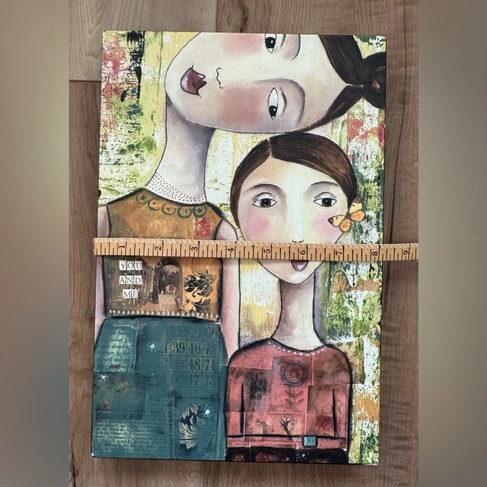 Kelly Rae Roberts Collection You and Me Wall Art Canvas 8” X 12” - Picture 3 of 12